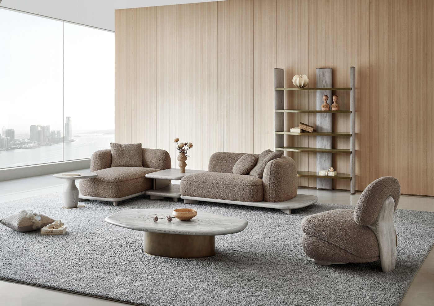 Mobilier de salon — AMCJ-S6081A / AMCJ-S6081B