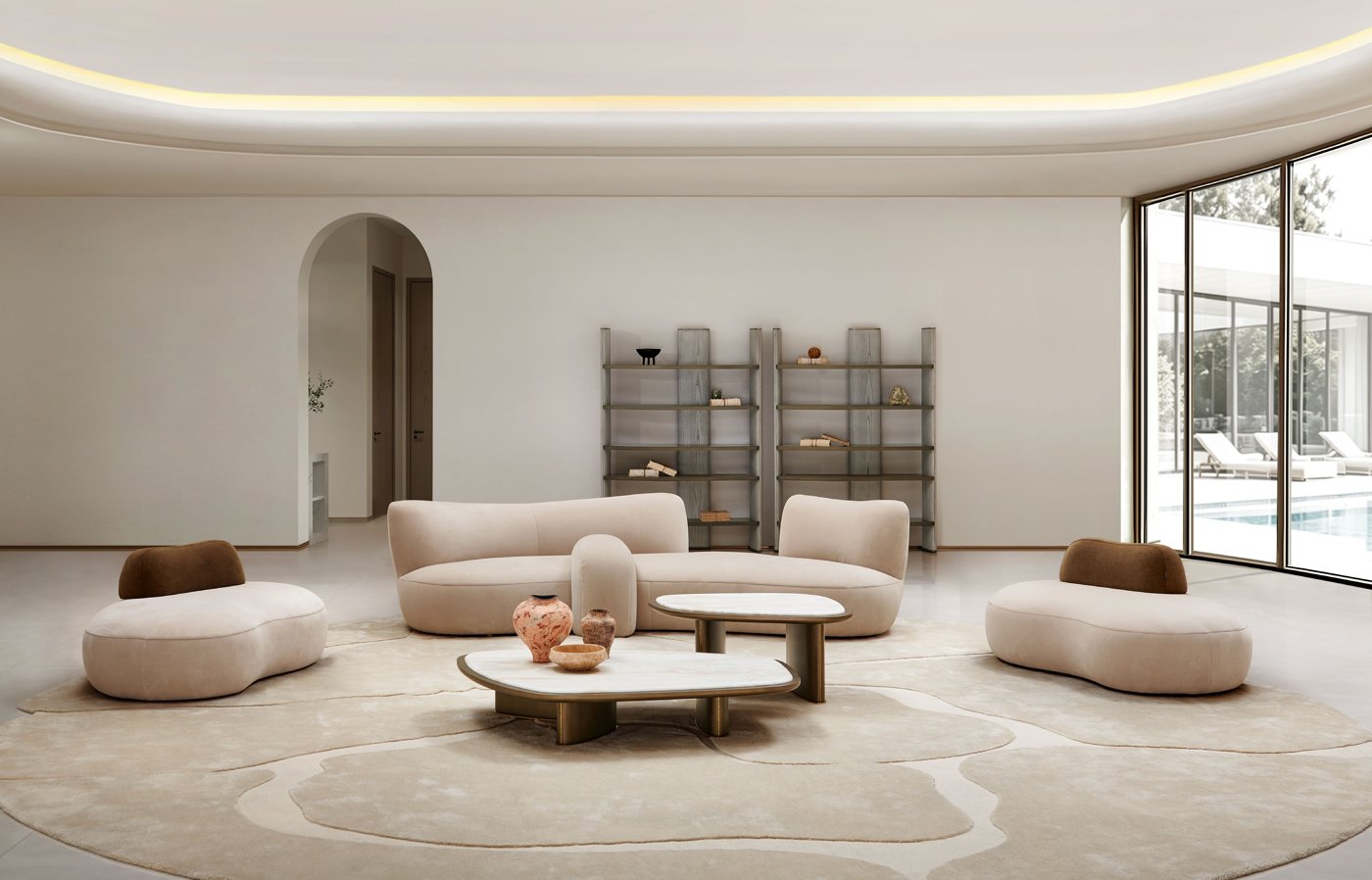 Mobilier de salon — AMCJ-S6106A / AMCJ-S6106B